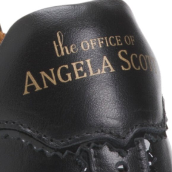 THE OFFICE OF ANGELA SCOTT Made In Portugal Leather The Harper Sneakers - Picture 3 of 4